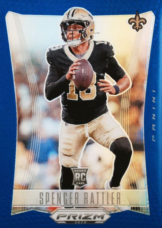 Spencer Rattler 2024 Prizm Deca #221 Blue /149 Rookie RAW