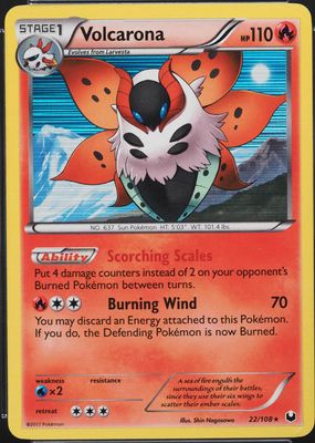 2012 Black & White: Dark Explorers #022/108 Holo