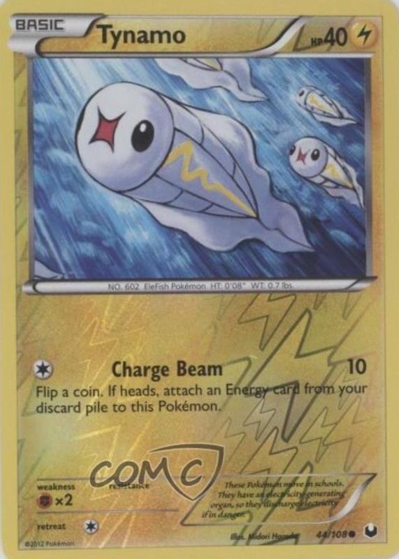 2012 Black & White: Dark Explorers #044/108 Reverse Holo