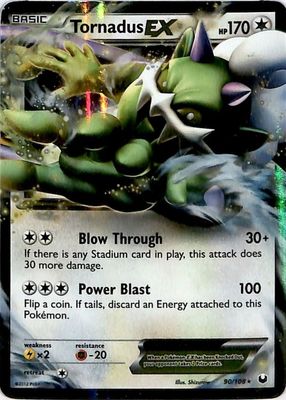 2012 Black & White: Dark Explorers #090/108 Holo