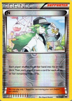 2012 Black & White: Dark Explorers #096/108 Reverse Holo