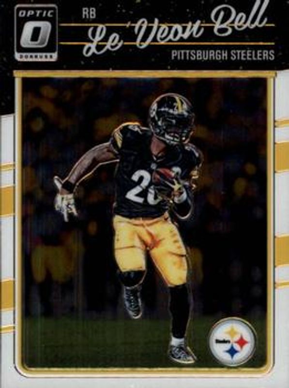 Le'Veon Bell 2016 Optic #81 Base RAW