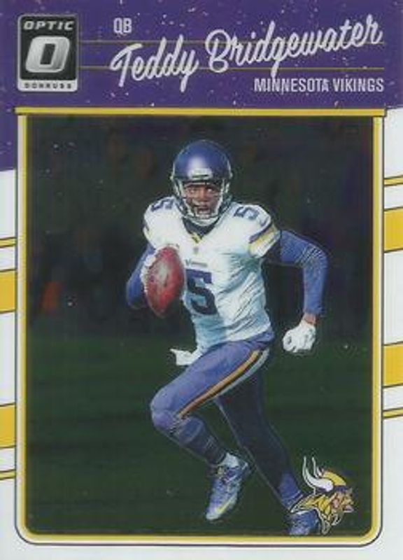 Teddy Bridgewater 2016 Optic #59 Base RAW