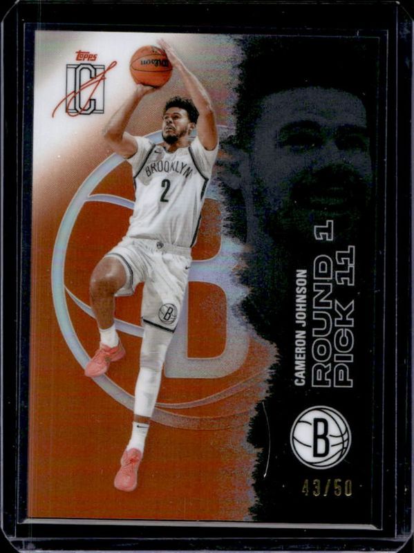 2025 Topps Signature Class #29 Chrome Veteran Class - Orange Refractor /50