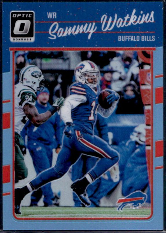 Sammy Watkins 2016 Optic #12 Carolina Blue /50 RAW