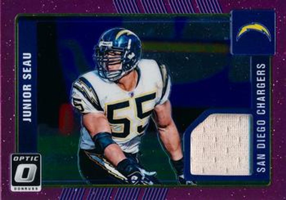 2016 Optic #15 Donruss Threads - Pink
