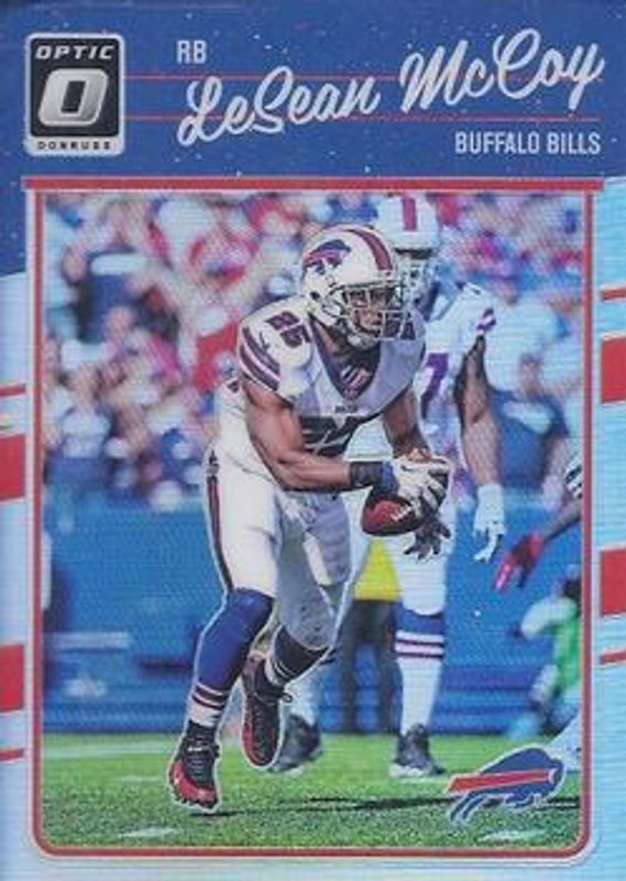 LeSean McCoy 2016 Optic #11 Holo RAW