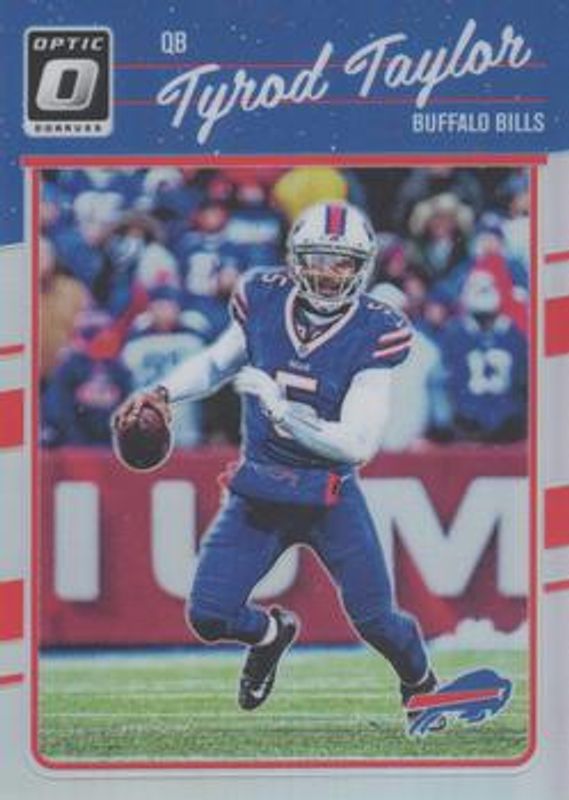 Tyrod Taylor 2016 Optic #10 Holo RAW