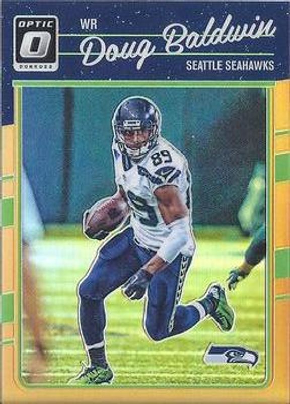 Doug Baldwin 2016 Optic #91 Orange /199 RAW