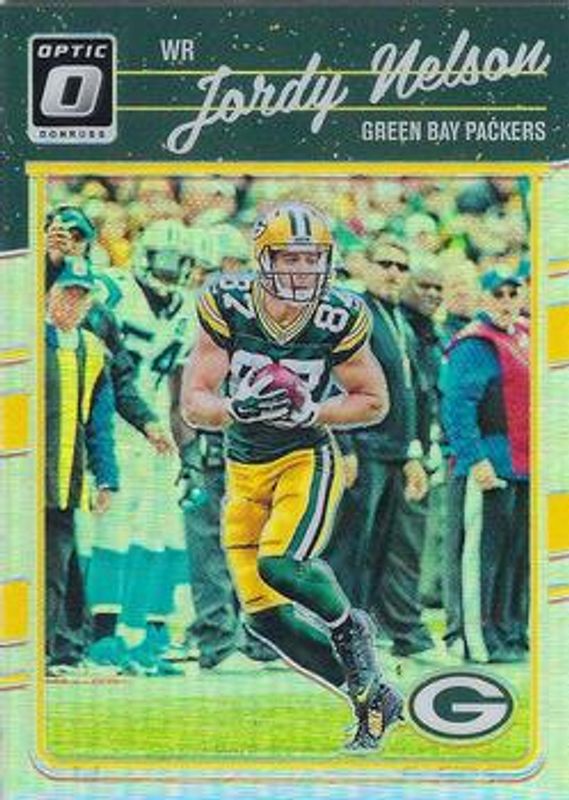 Jordy Nelson 2016 Optic #39 Holo RAW