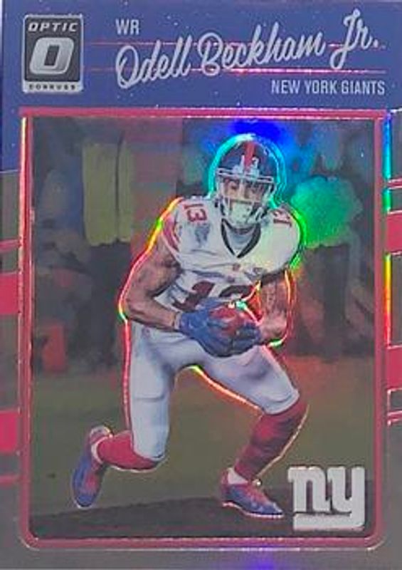 Odell Beckham Jr. 2016 Optic #70 Holo RAW