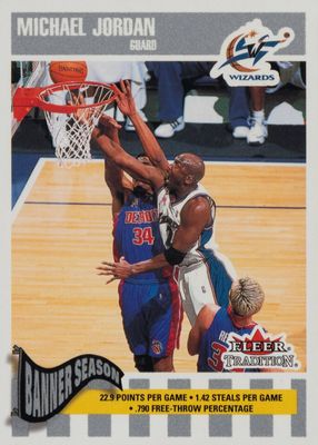 2002 Fleer Tradition #270 Banner Season - Crystal /199