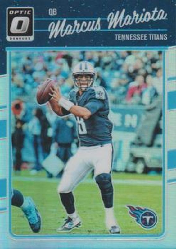 Marcus Mariota 2016 Optic #96 Holo RAW
