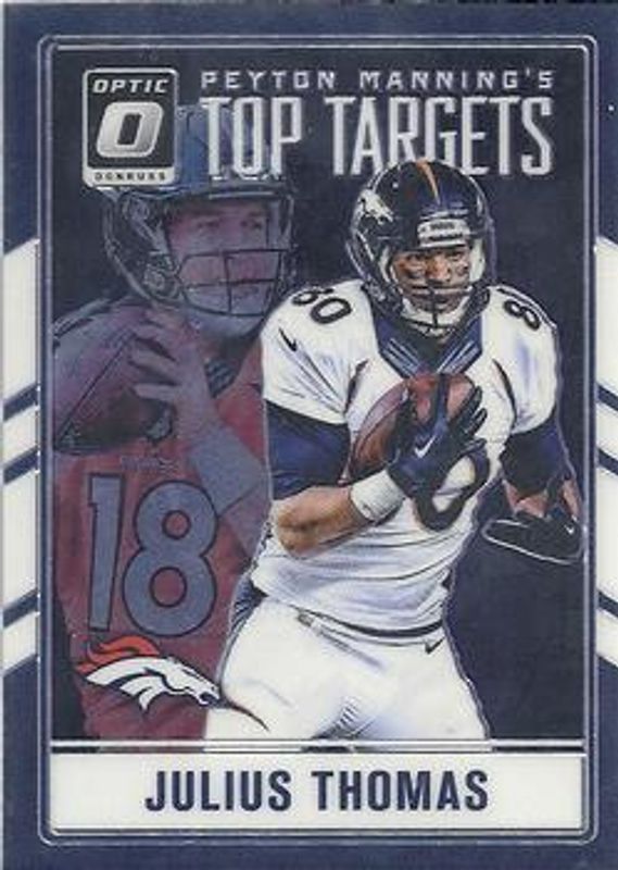 2016 Optic #9 Peyton Manning Top Targets