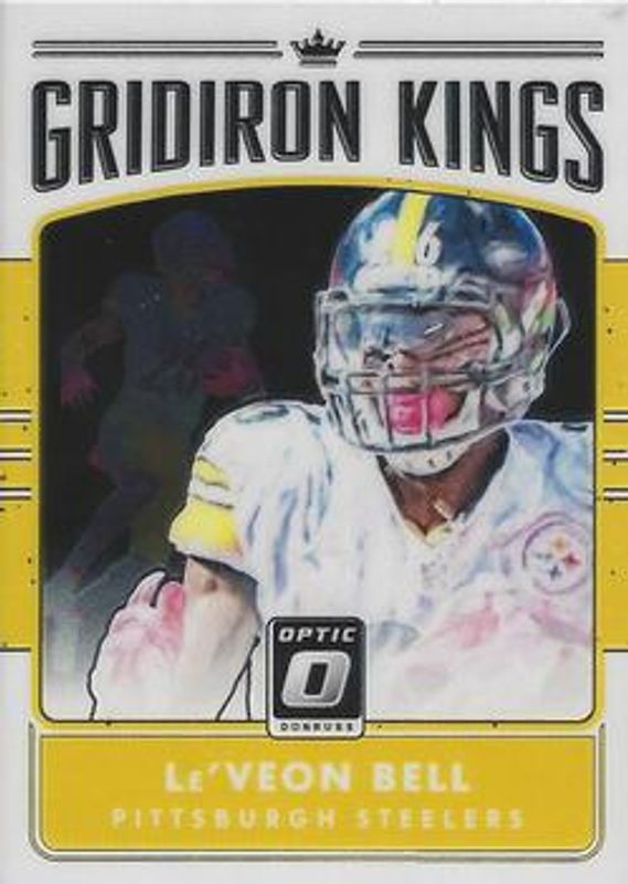 Le'Veon Bell 2016 Optic #18 Gridiron Kings RAW
