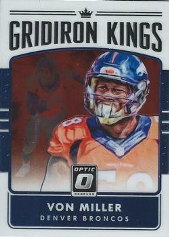 Von Miller 2016 Optic #38 Gridiron Kings RAW