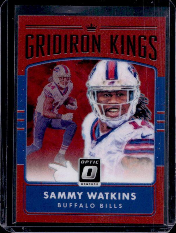 Sammy Watkins 2016 Optic #26 Gridiron Kings - Red /99 RAW