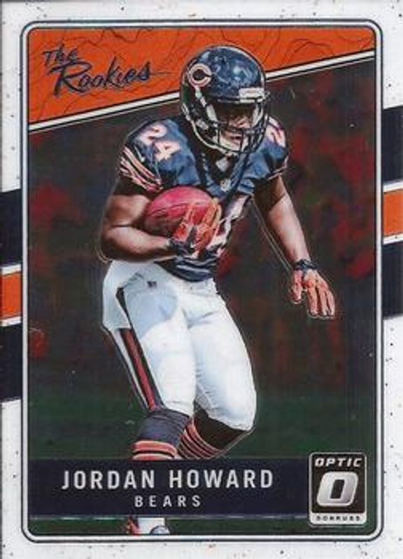 Jordan Howard 2016 Optic #TR-JH The Rookies RAW
