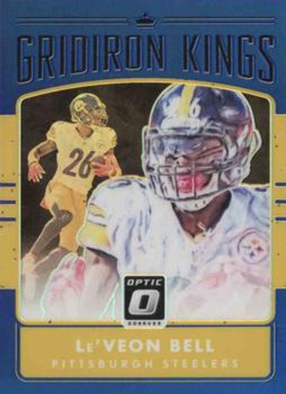 Le'Veon Bell 2016 Optic #18 Gridiron Kings - Blue /149 RAW