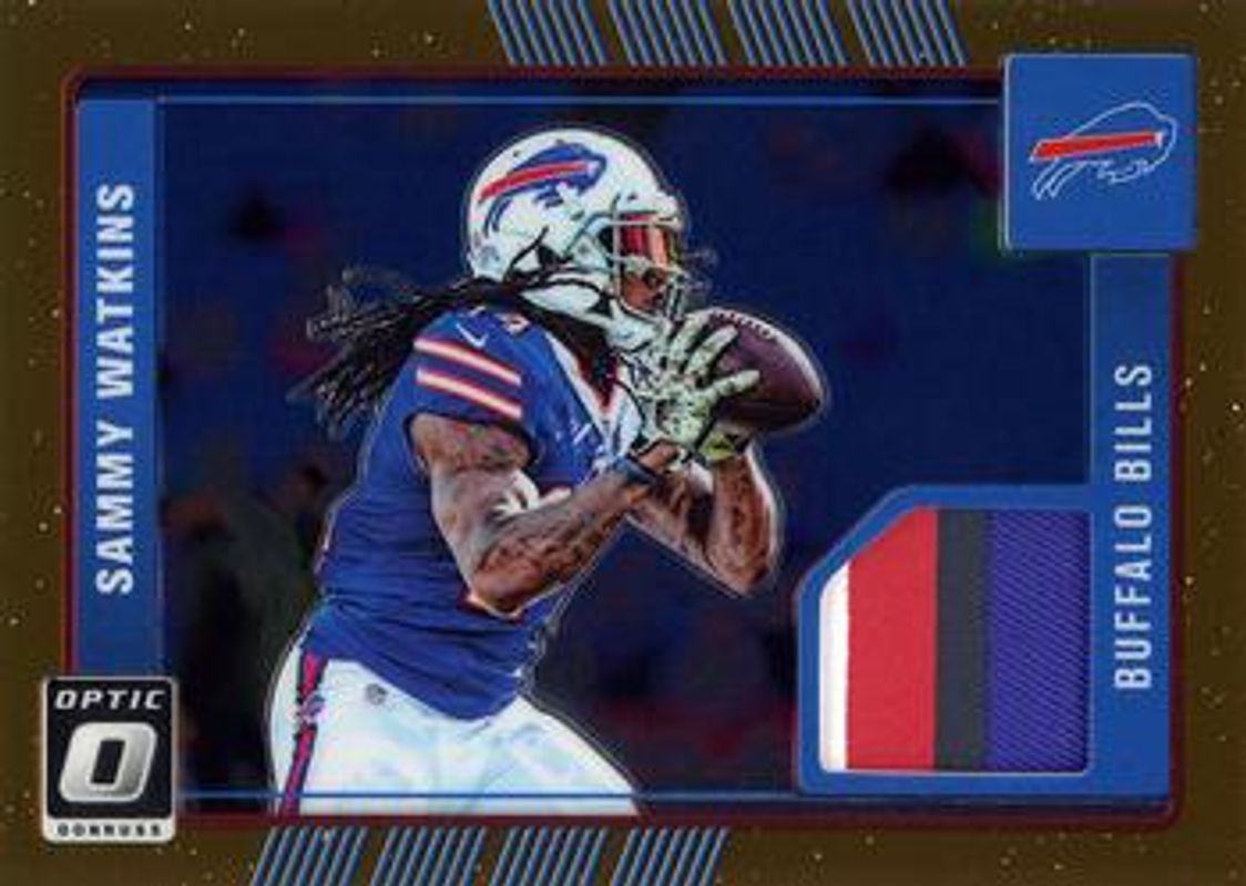 Sammy Watkins 2016 Optic #17 Donruss Threads - Bronze RAW