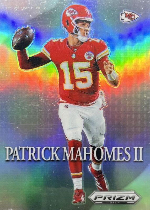 Patrick Mahomes II 2024 Prizm Deca #2 Most Valuable Players - Silver RAW