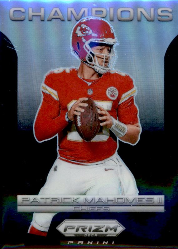 Patrick Mahomes II 2024 Prizm Deca #1 Champions - Black /1 RAW