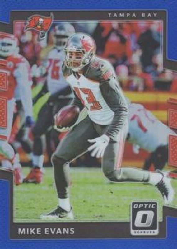 Mike Evans 2017 Optic #27 Blue /149 RAW