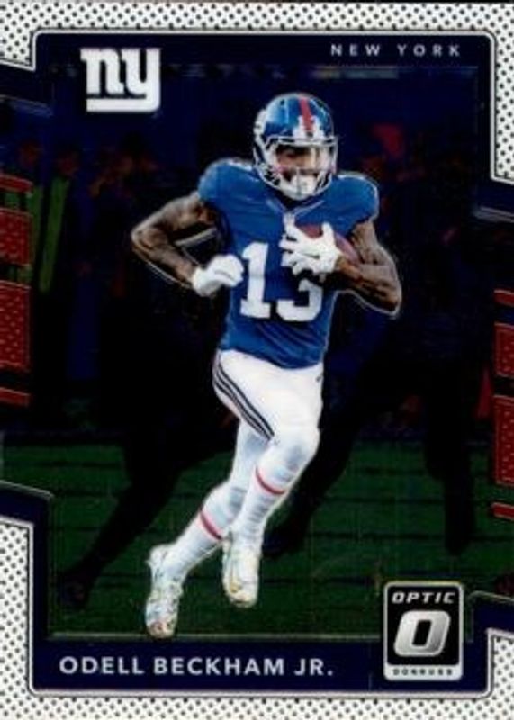 Odell Beckham Jr. 2017 Optic #56 Base RAW