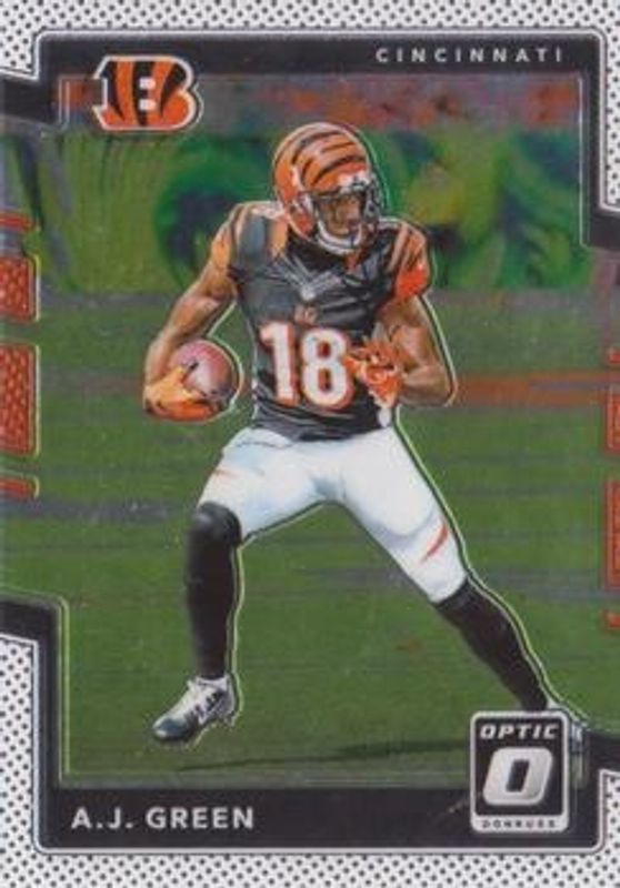 AJ Green 2017 Optic #9 Base RAW