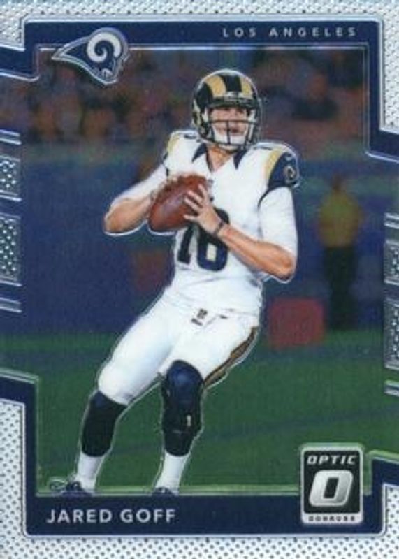 Jared Goff 2017 Optic #97 Base RAW