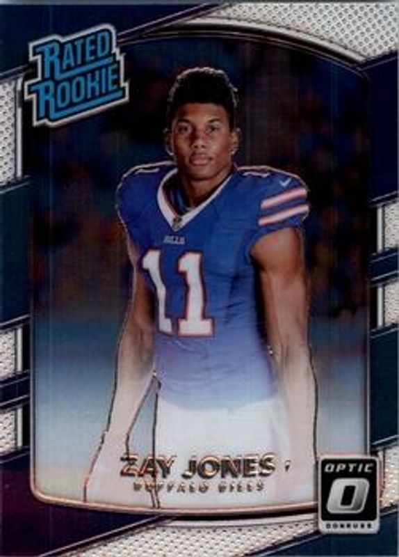 Zay Jones 2017 Optic #159 Base Rookie RAW