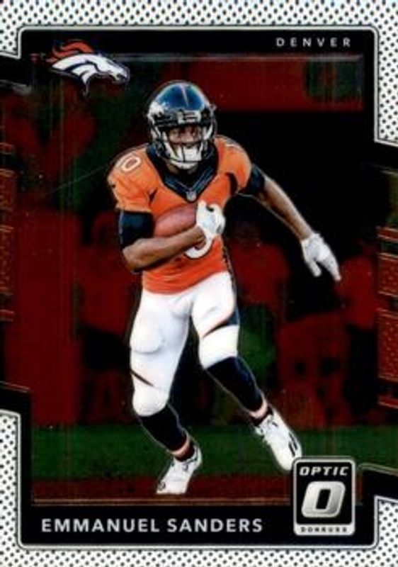 Emmanuel Sanders 2017 Optic #11 Base RAW