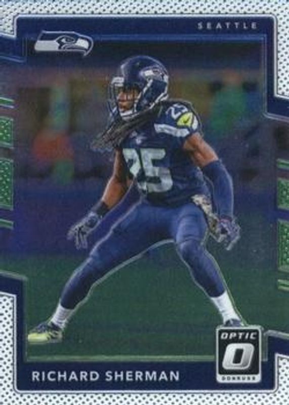 Richard Sherman 2017 Optic #87 Base RAW