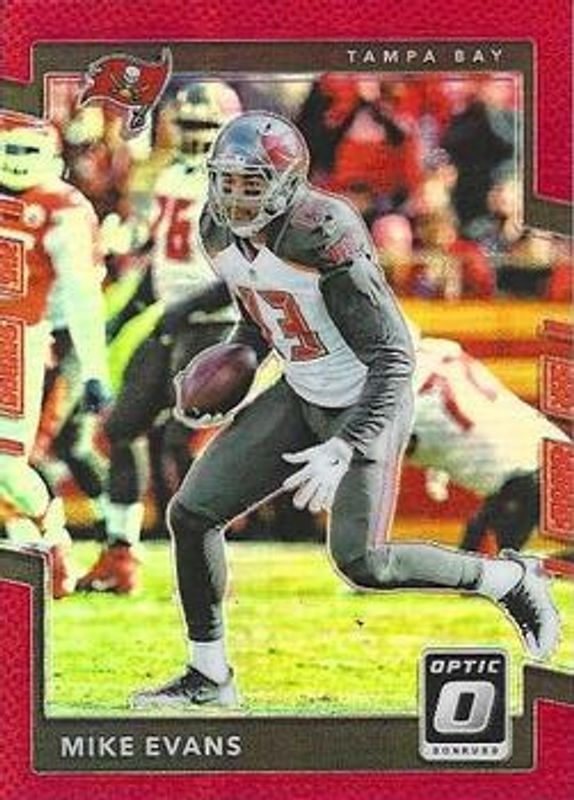 Mike Evans 2017 Optic #27 Red /99 RAW
