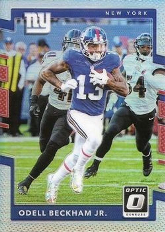 Odell Beckham Jr. 2017 Optic #56 Holo RAW