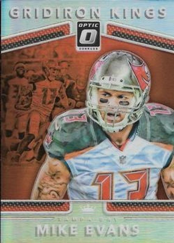 Mike Evans 2017 Optic #22 Gridiron Kings RAW