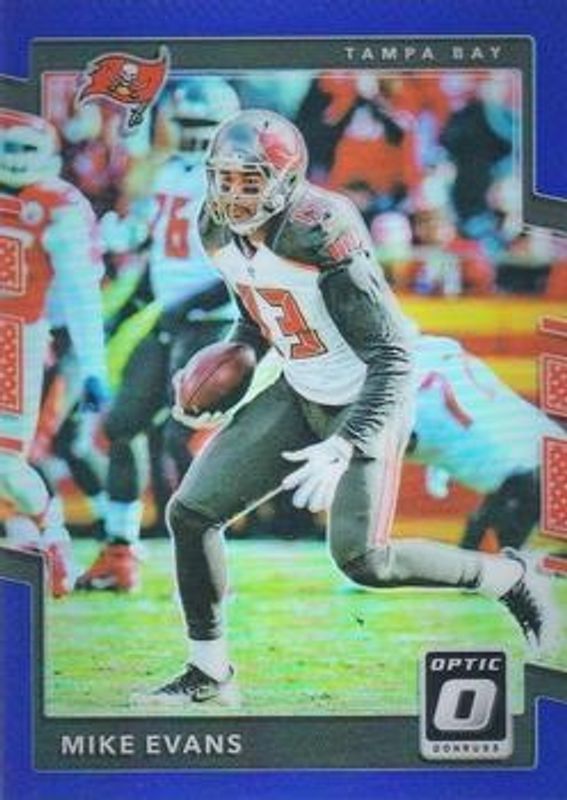Mike Evans 2017 Optic #27 Purple /50 RAW