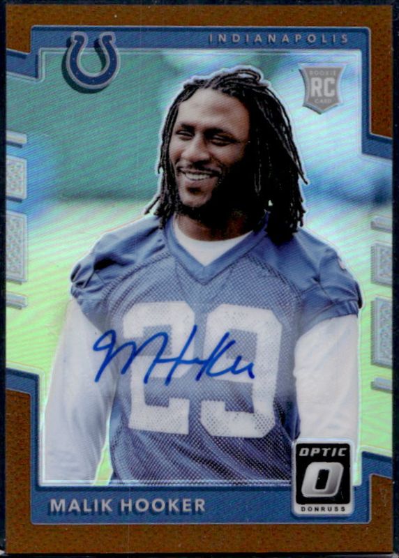 2017 Optic #118 Rookies Autographs - Bronze