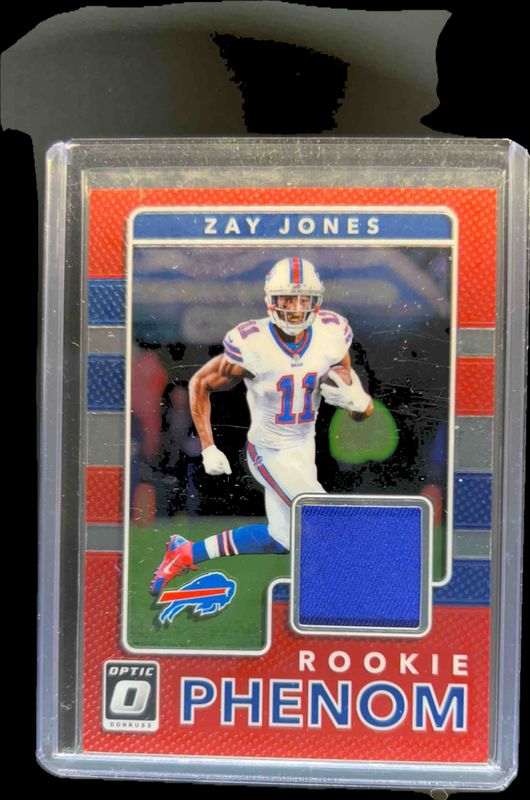Zay Jones 2017 Optic #11 Rookie Phenom Jerseys RAW