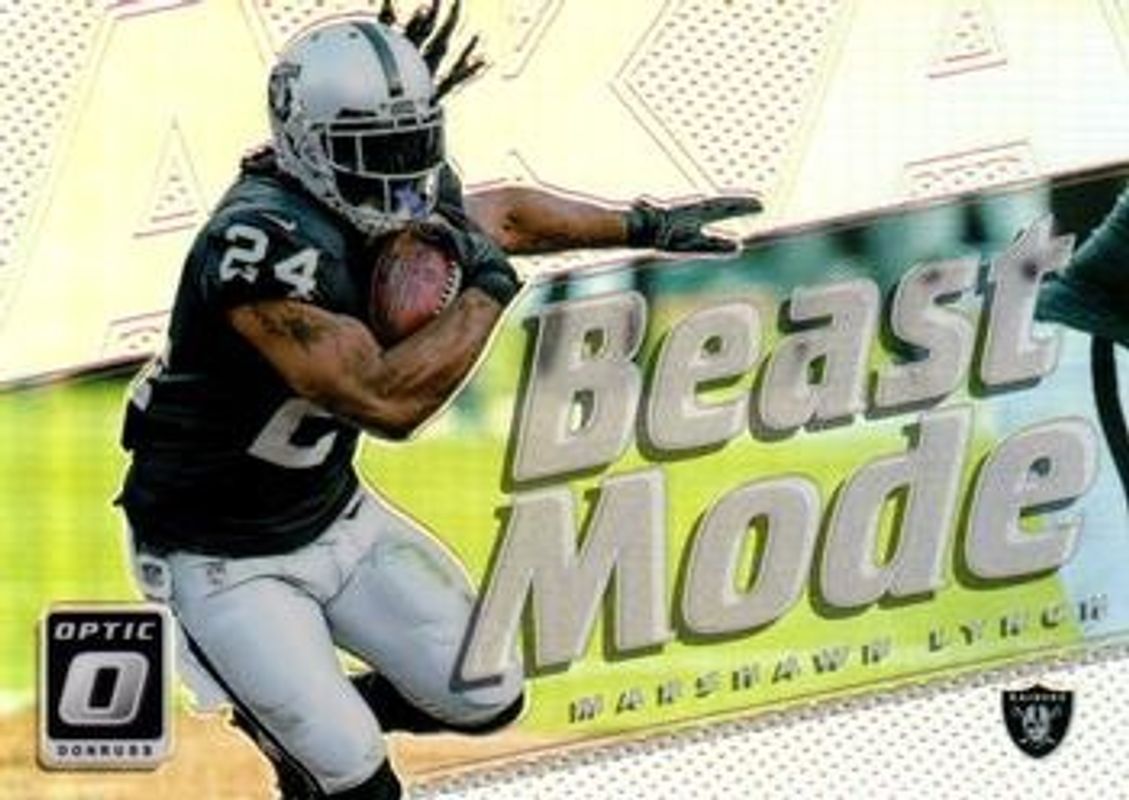 Marshawn Lynch 2017 Optic #5 AKA RAW