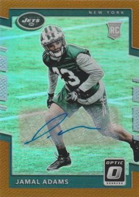 Jamal Adams 2017 Optic #126 Rookies Autographs - Bronze RAW