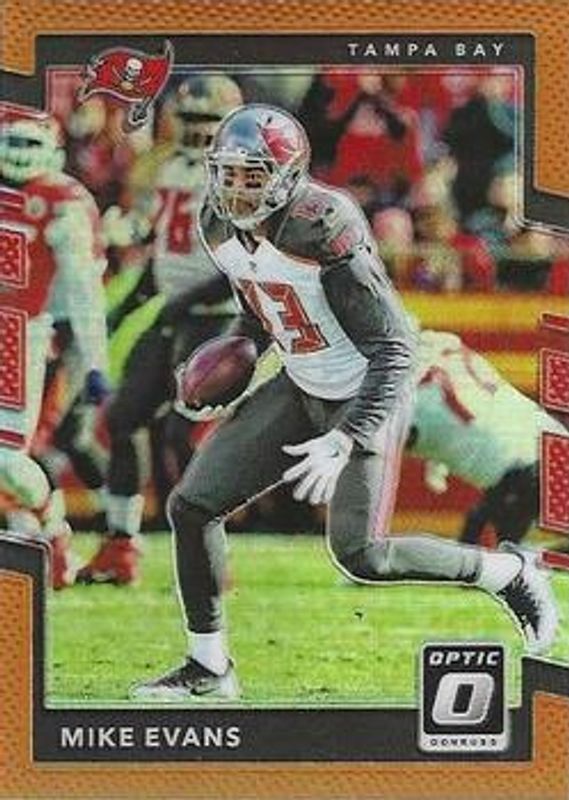 Mike Evans 2017 Optic #27 Orange /199 RAW