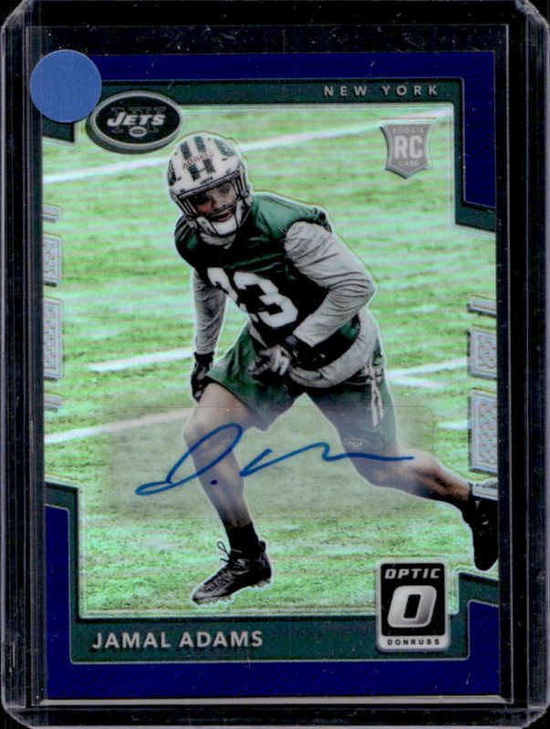 Jamal Adams 2017 Optic #126 Rookies Autographs - Purple /35 RAW