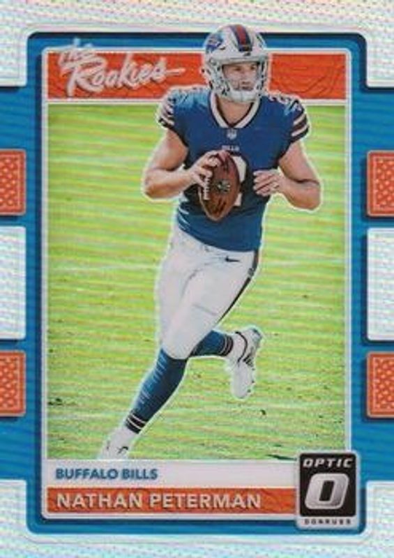 Nathan Peterman 2017 Optic #35 The Rookies RAW