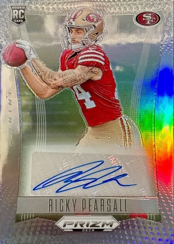 Ricky Pearsall 2024 Prizm Deca #S-RPL Signatures Rookie RAW