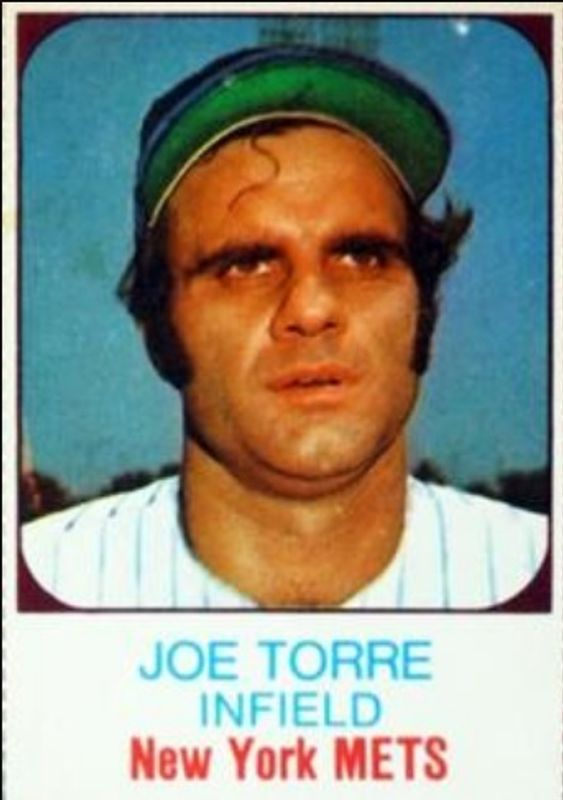 Joe Torre 1975 Hostess #70 Base RAW