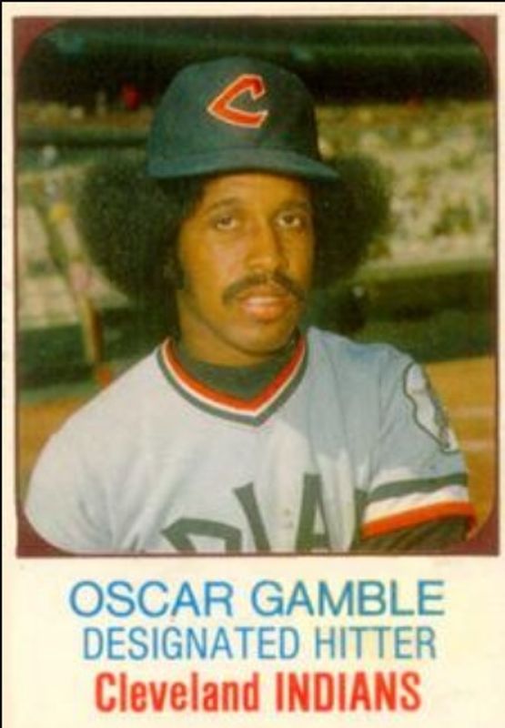 Oscar Gamble 1975 Hostess #147 Base RAW