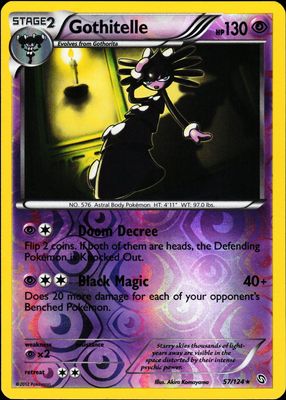 2012 Black & White: Dragons Exalted #057/124 Reverse Holo