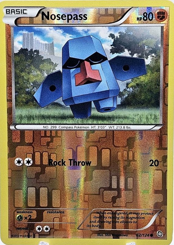 2012 Black & White: Dragons Exalted #062/124 Reverse Holo