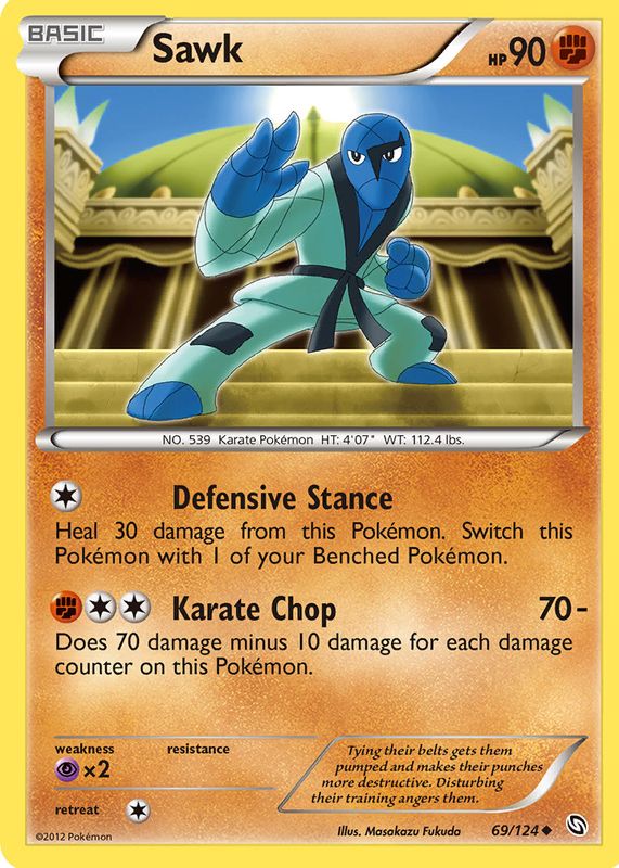 2012 Black & White: Dragons Exalted #069/124 Base